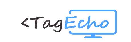 Logo TagEcho - Création de sites web
